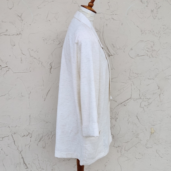 Vintage Lightest Milky Oatmeal Blazer - Picture 2 of 10